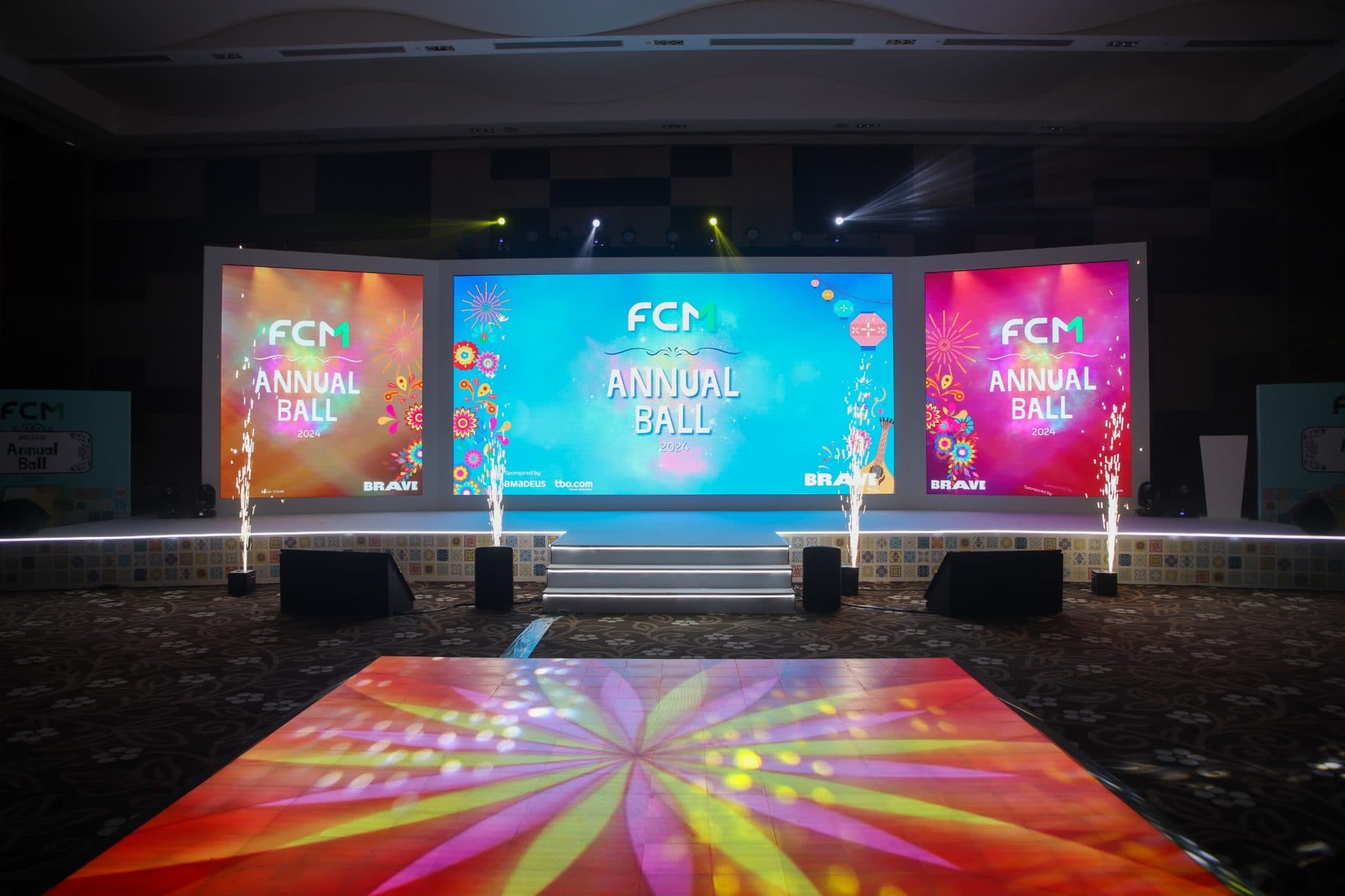 FCM Annual Ball Stage