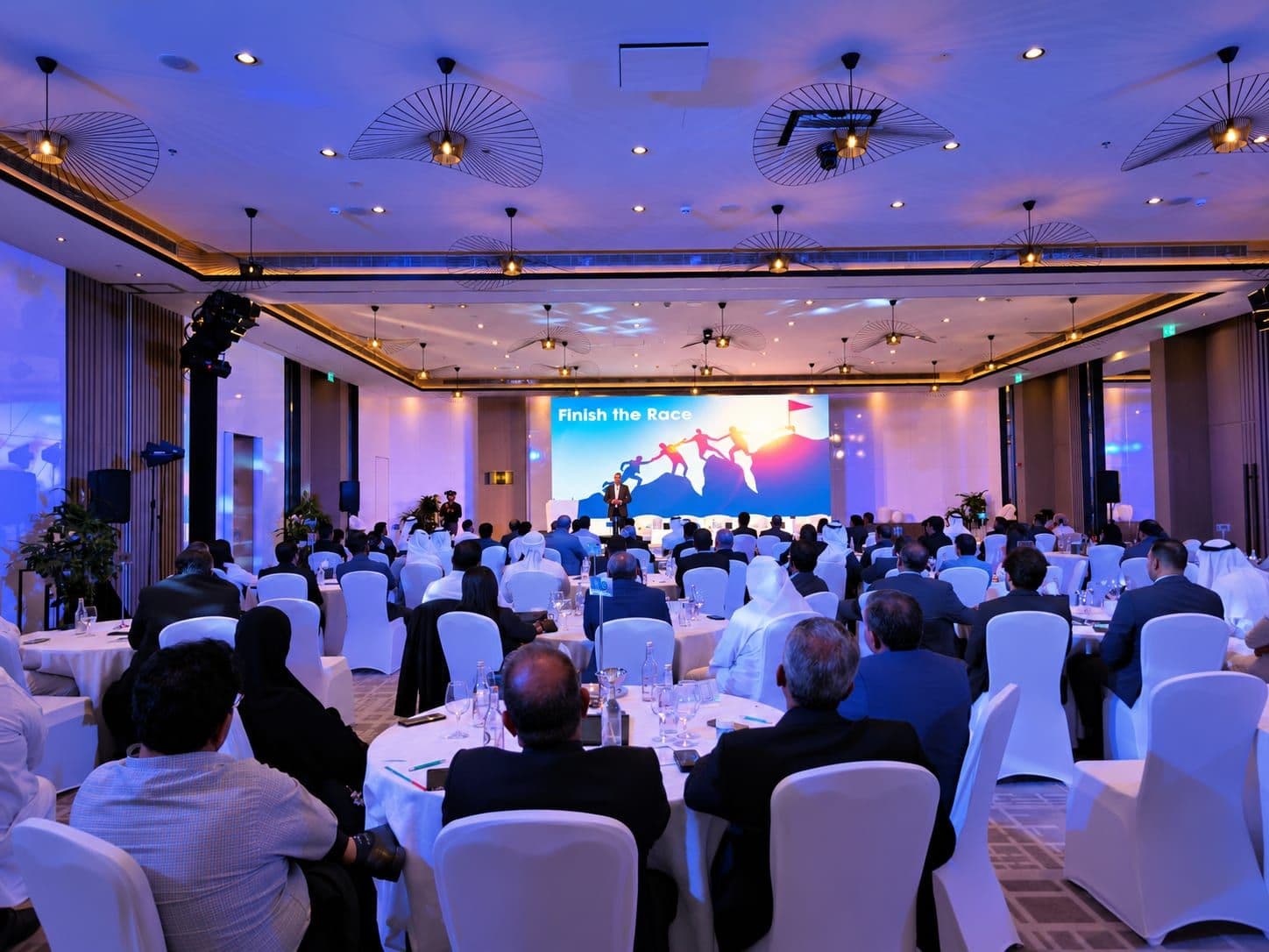 Al-Futtaim Logistics conference ballroom at Le Meridien JBR